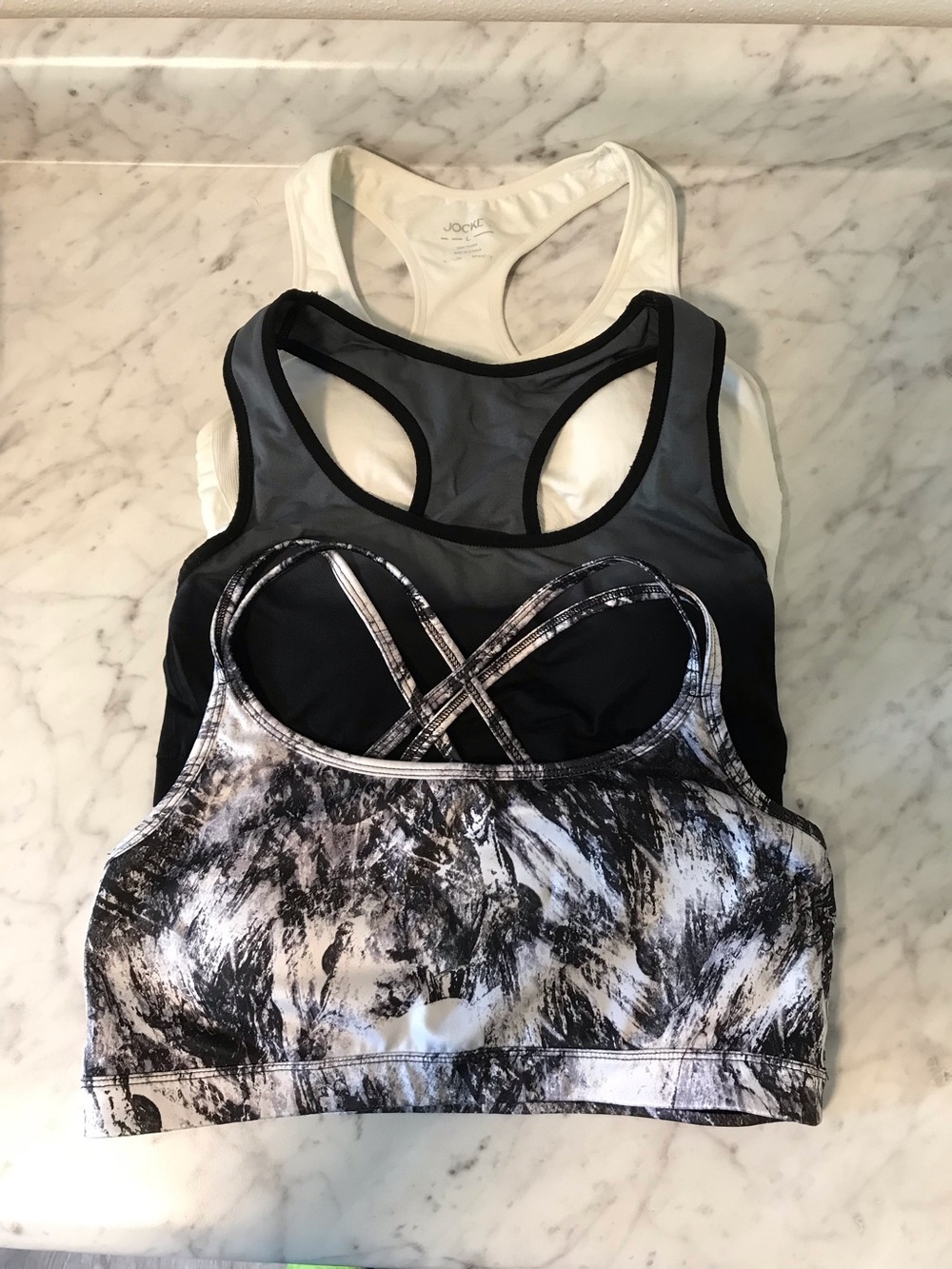 Racerback Padded Sports Bra Lot Bundle
